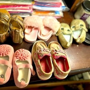 Lot of 5 pair shoes, all worn little to none!